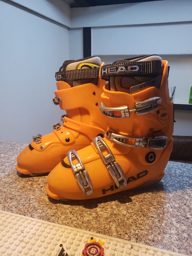 HEAD スキーブーツ オレンジ　ヘッド