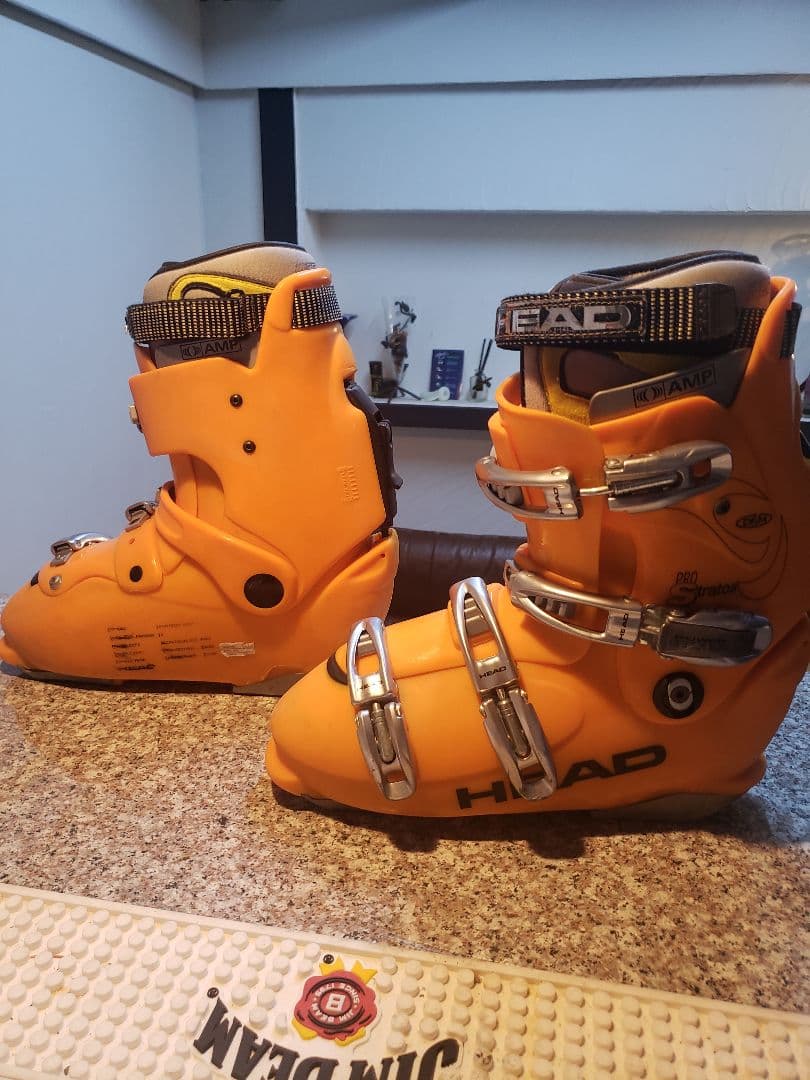 HEAD スキーブーツ オレンジ　ヘッド