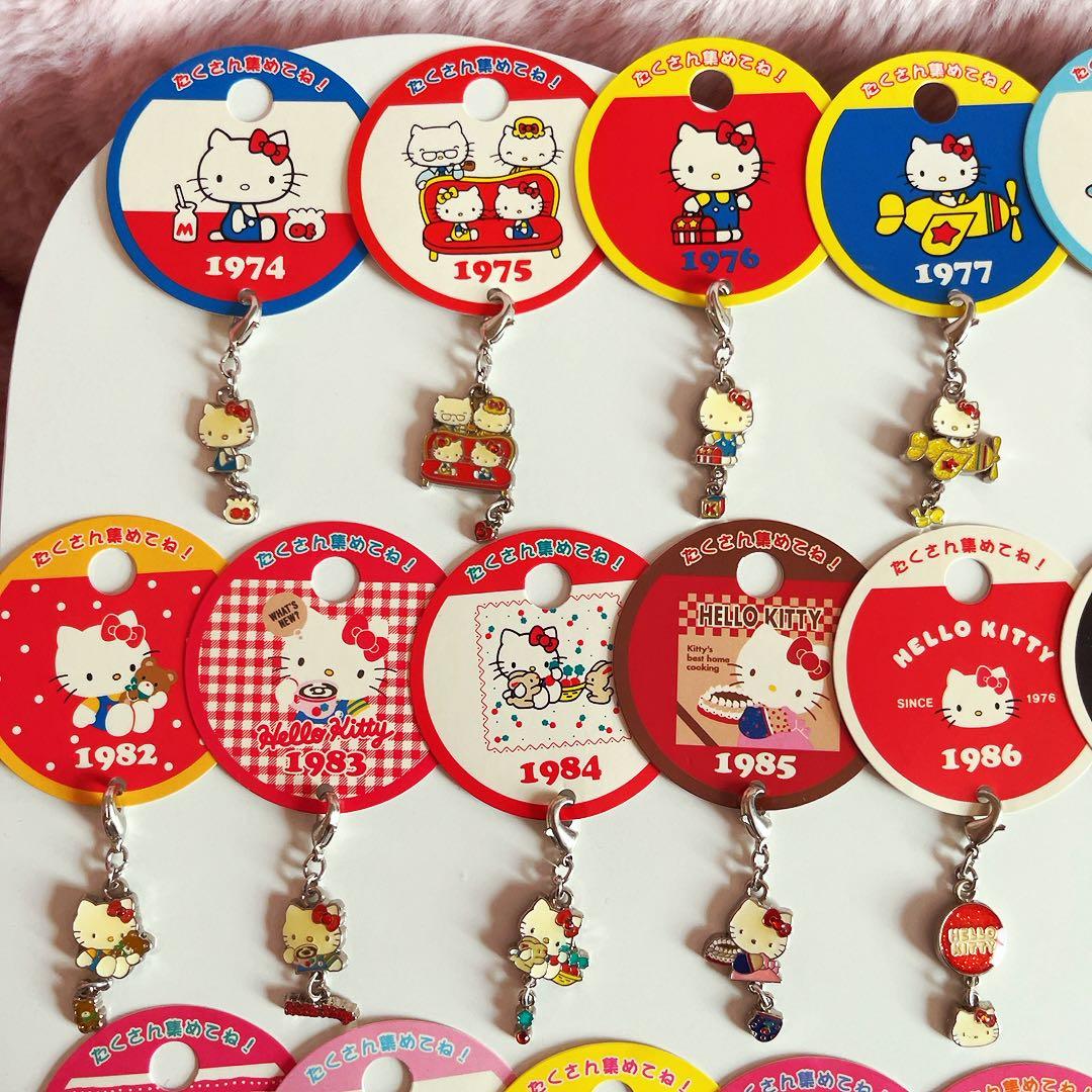 希少レア　ハローキティ　ヒストリカルチャーム　2009 歴代キティ　2009