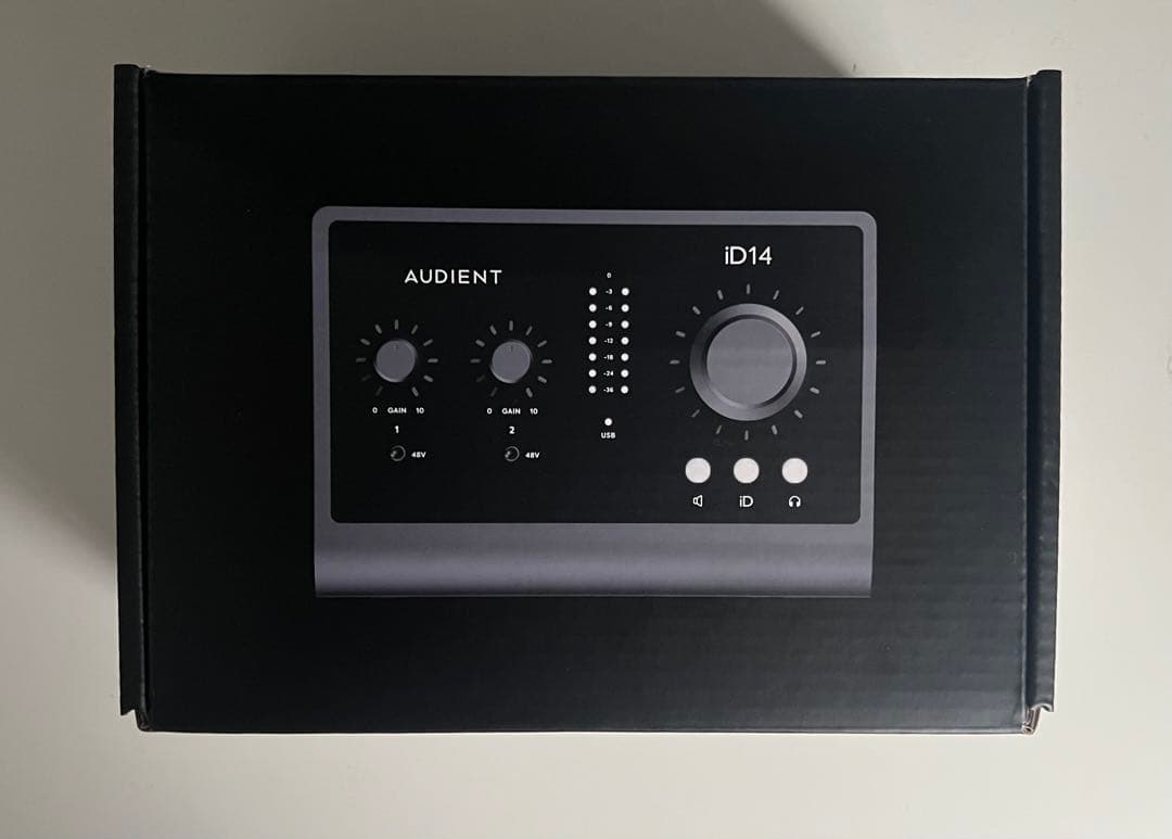 【美品】AUDIENT iD14 MKII オーディオインターフェイス　箱付