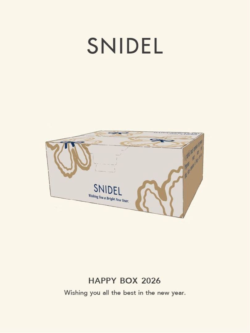 2026 SNIDEL福袋　snidel 福袋