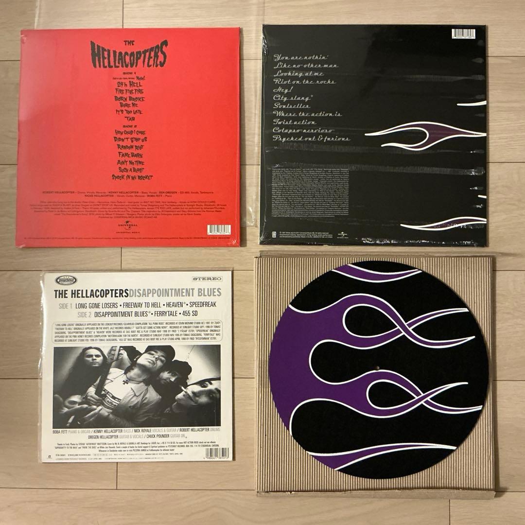 新品 ザ・ヘラコプターズ THE HELLACOPTERS 初期3枚 ドレゲン