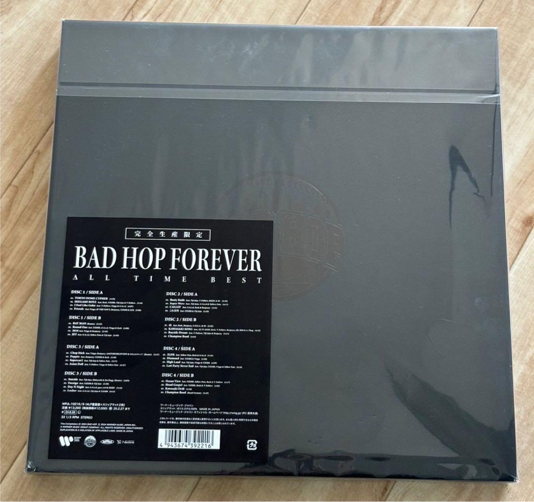 BAD HOP FOREVER ALL TIME BEST レコード新品未使用
