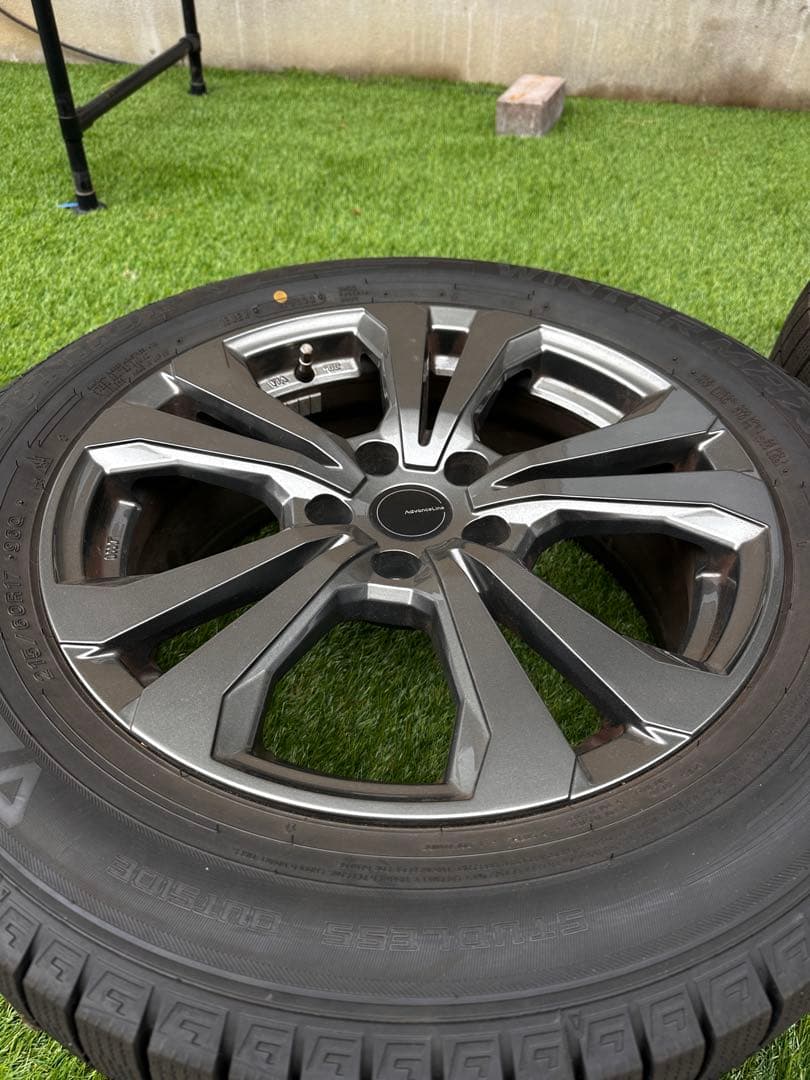 ルノーキャプチャー　17インチホイールスタッドレスタイヤセット215/60R17