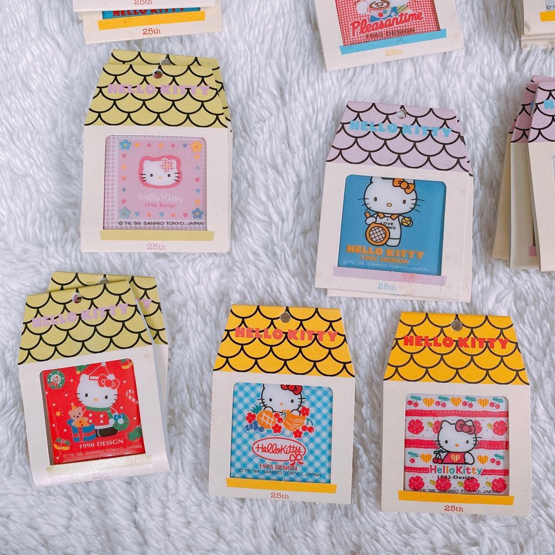 レア！非売品　25th記念ハローキティシール　21枚
