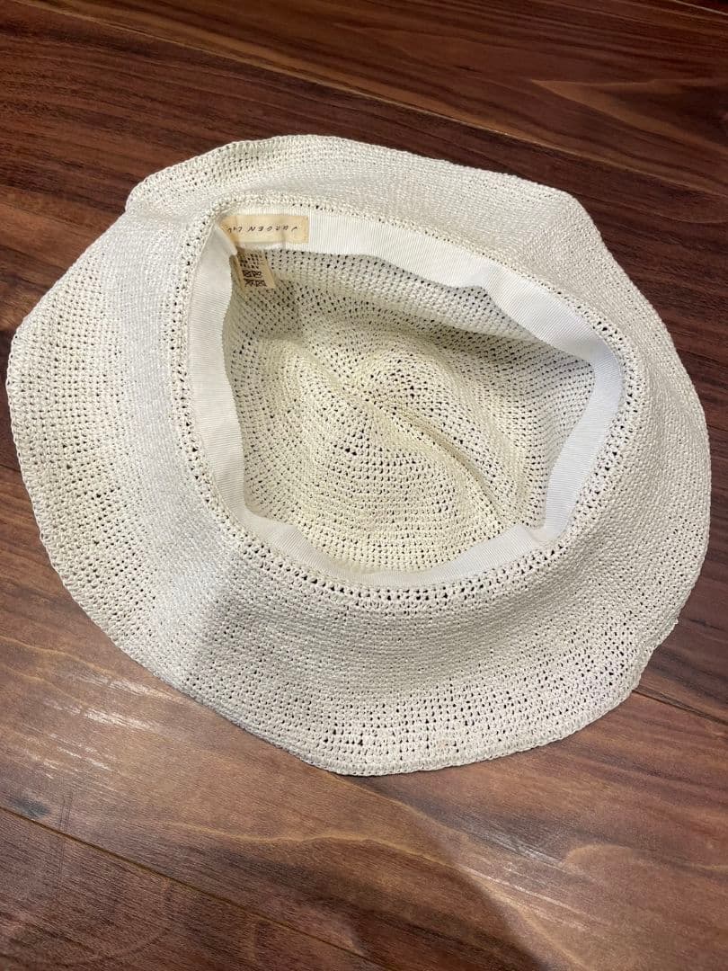 ヨーガンレール　和紙　軽くて、夏涼しい帽子