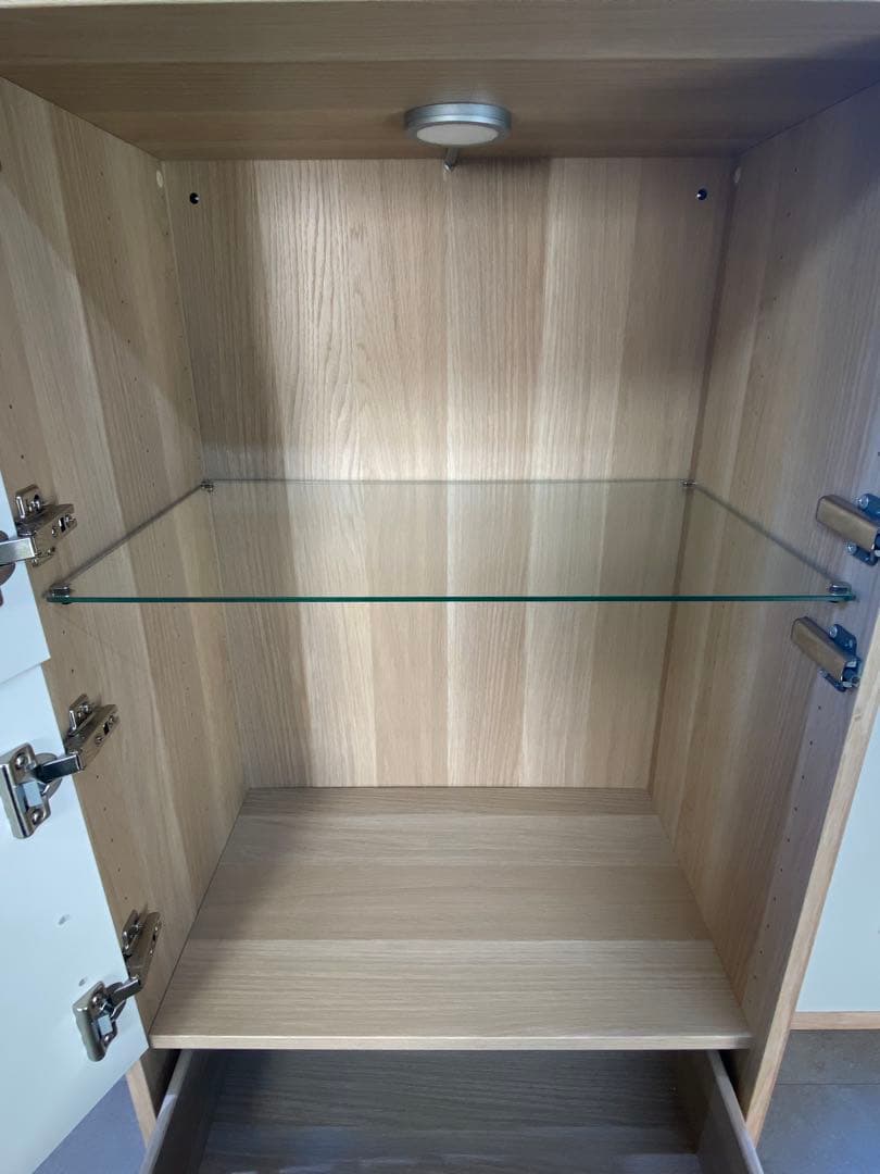 【IKEA】ベストー　ホワイト 木製 チェスト