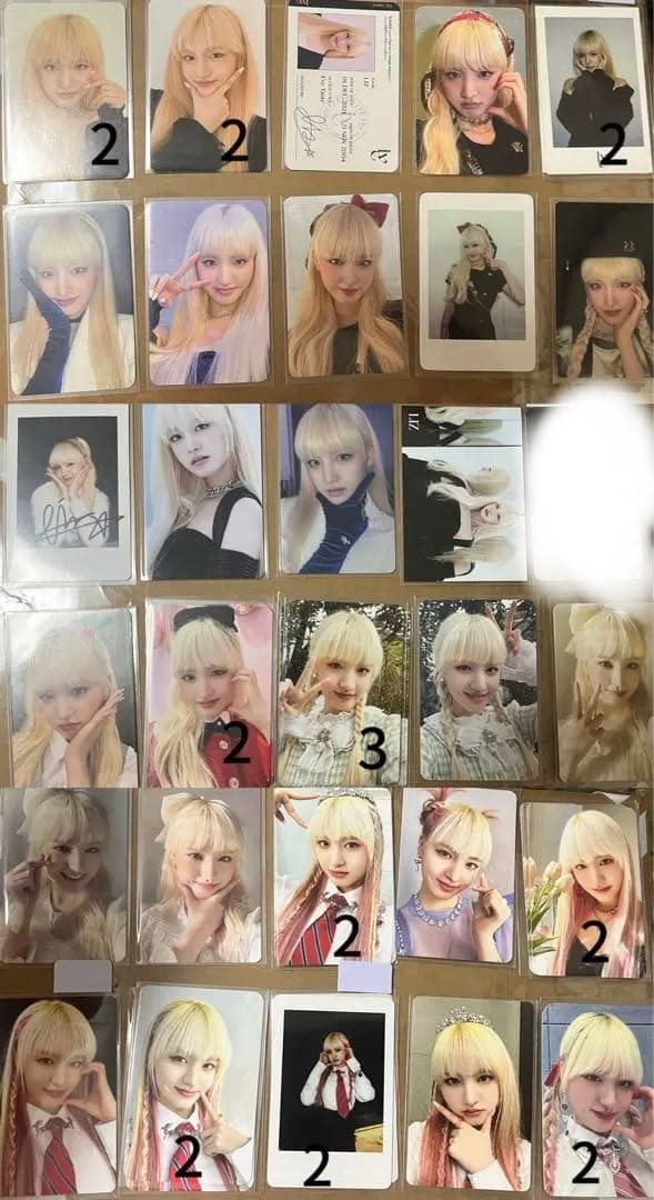 （8枚目あり) ive リズ トレカ まとめ売り