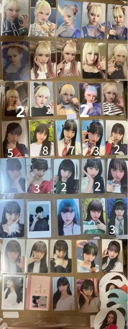 （8枚目あり) ive リズ トレカ まとめ売り