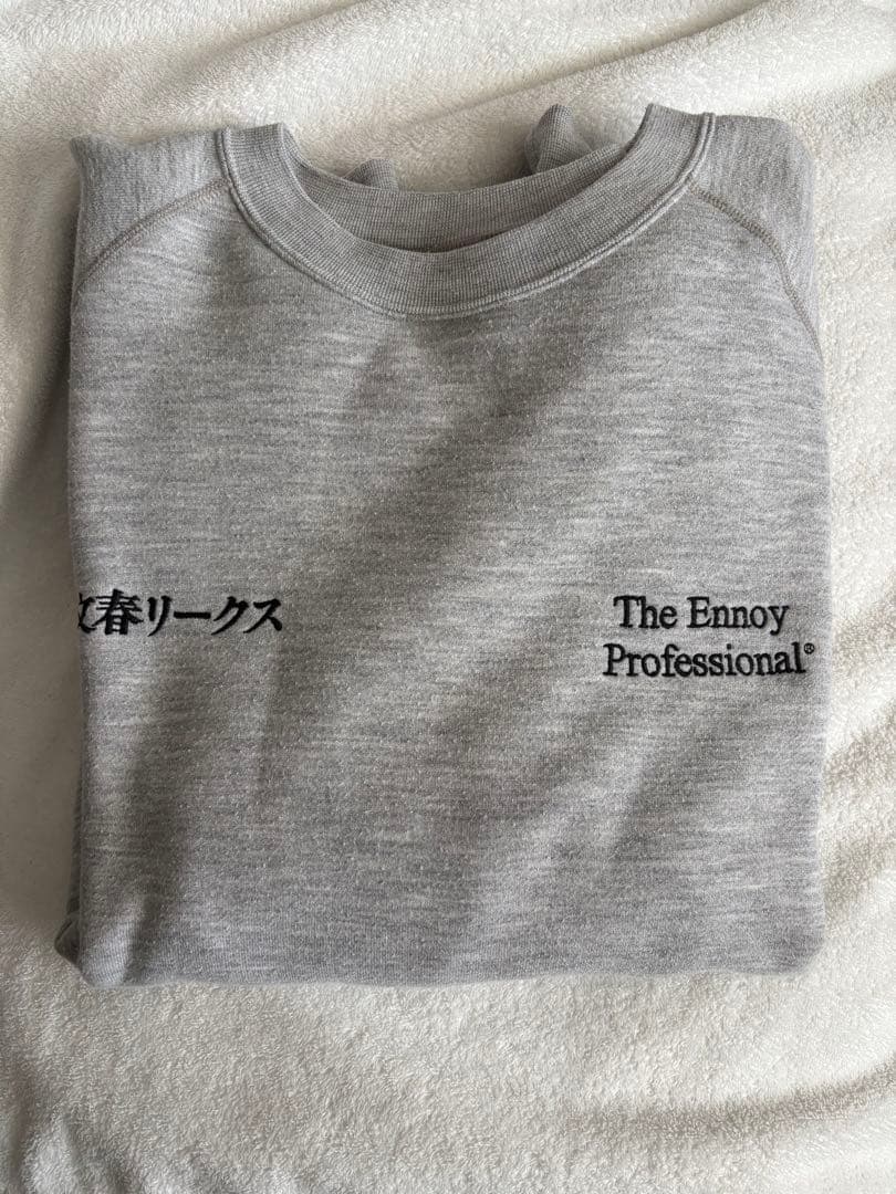 The Ennoy Professional グレー スウェット