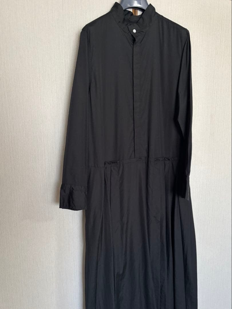 ⚫︎ようちゃん⚫︎UNIVERSAL TISSU ブラック ロングワンピース