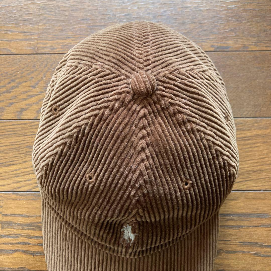 90-00s polo ralph lauren コーデュロイ キャップ