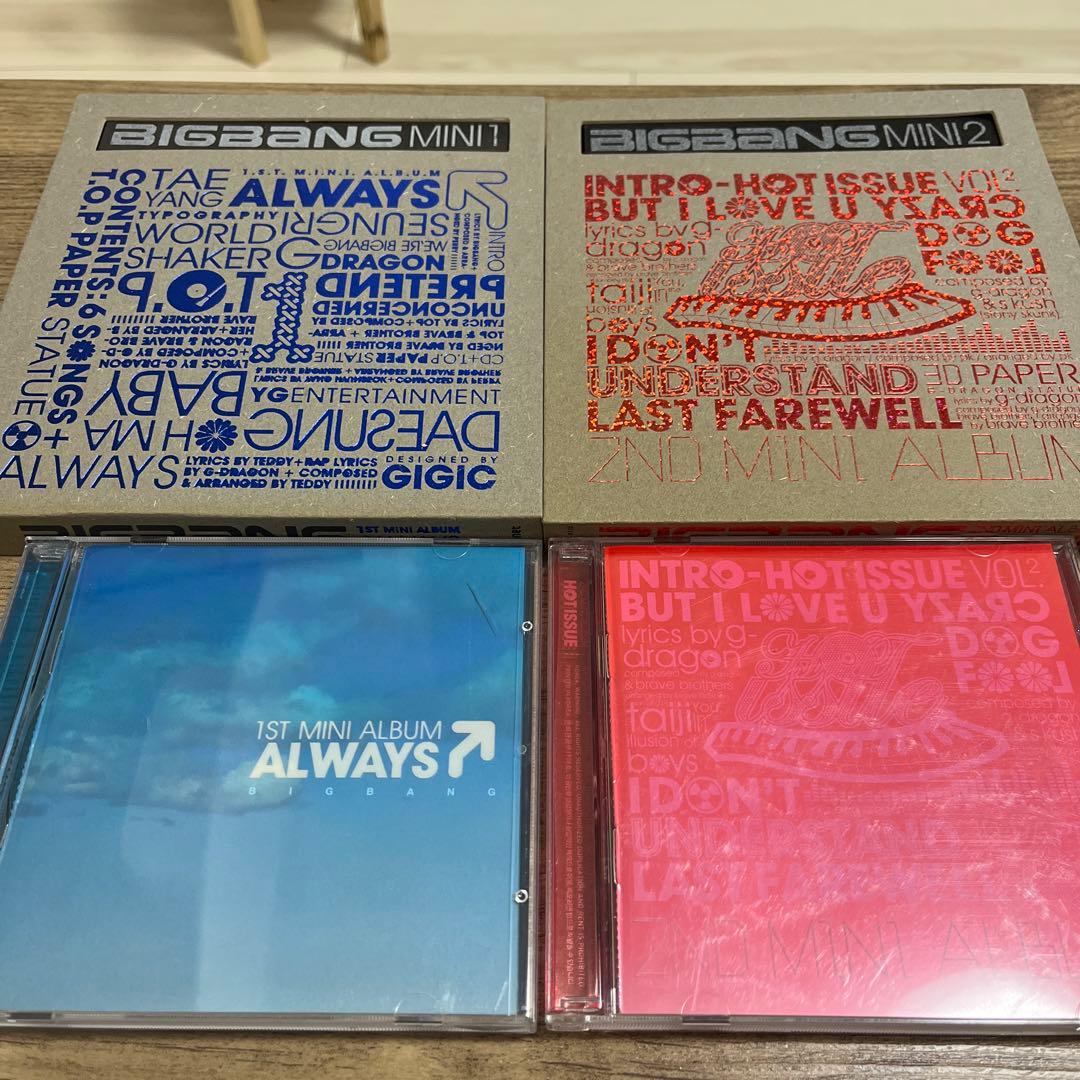 BIGBANG MINI 1 & 2 アルバムセット　韓国版