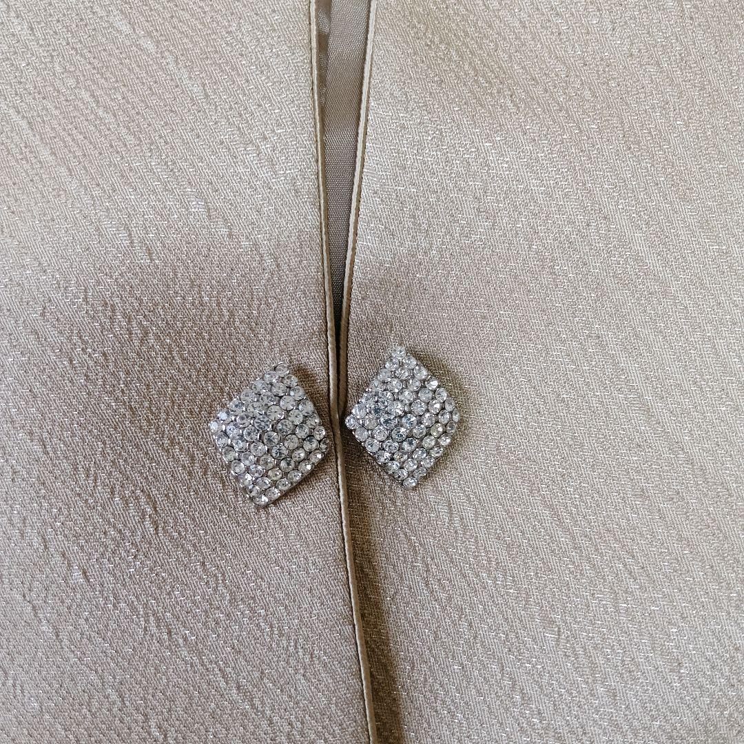 美品　ソワールドルチェ　東京イギン　マザーズスーツ　9号　シルク　セットアップ