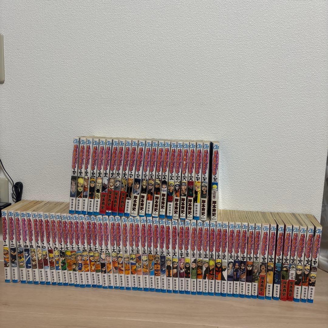 NARUTO全巻　1〜７２巻