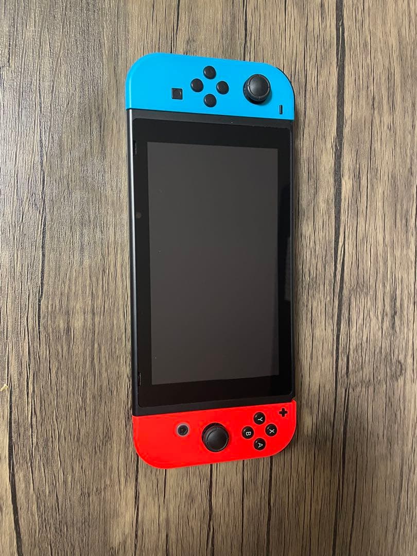 完品　Nintendo Switch 本体 赤/青