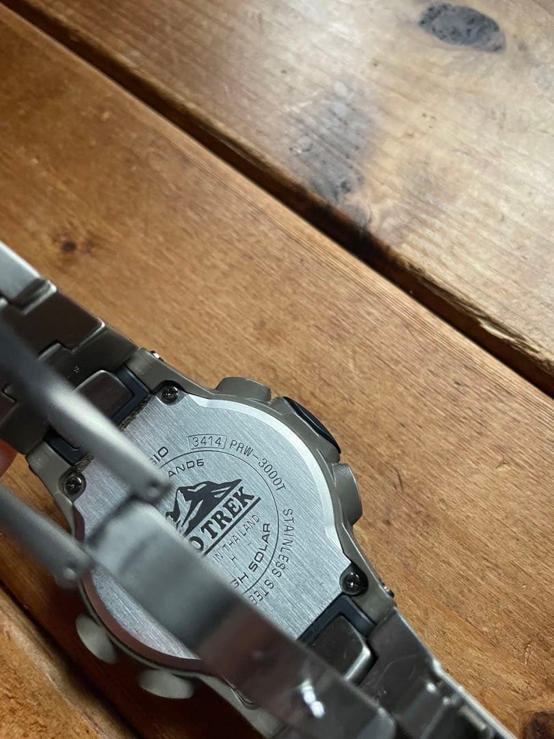 動作良好 CASIO PRO TREK PRW-3000T プロトレック