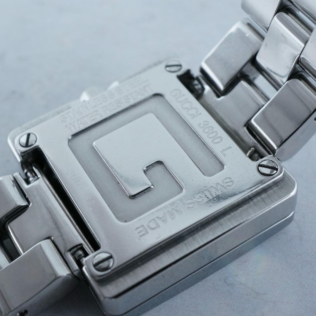 ママ 　グッチ 3600 L Gフェイス クォーツ 電池交換済み