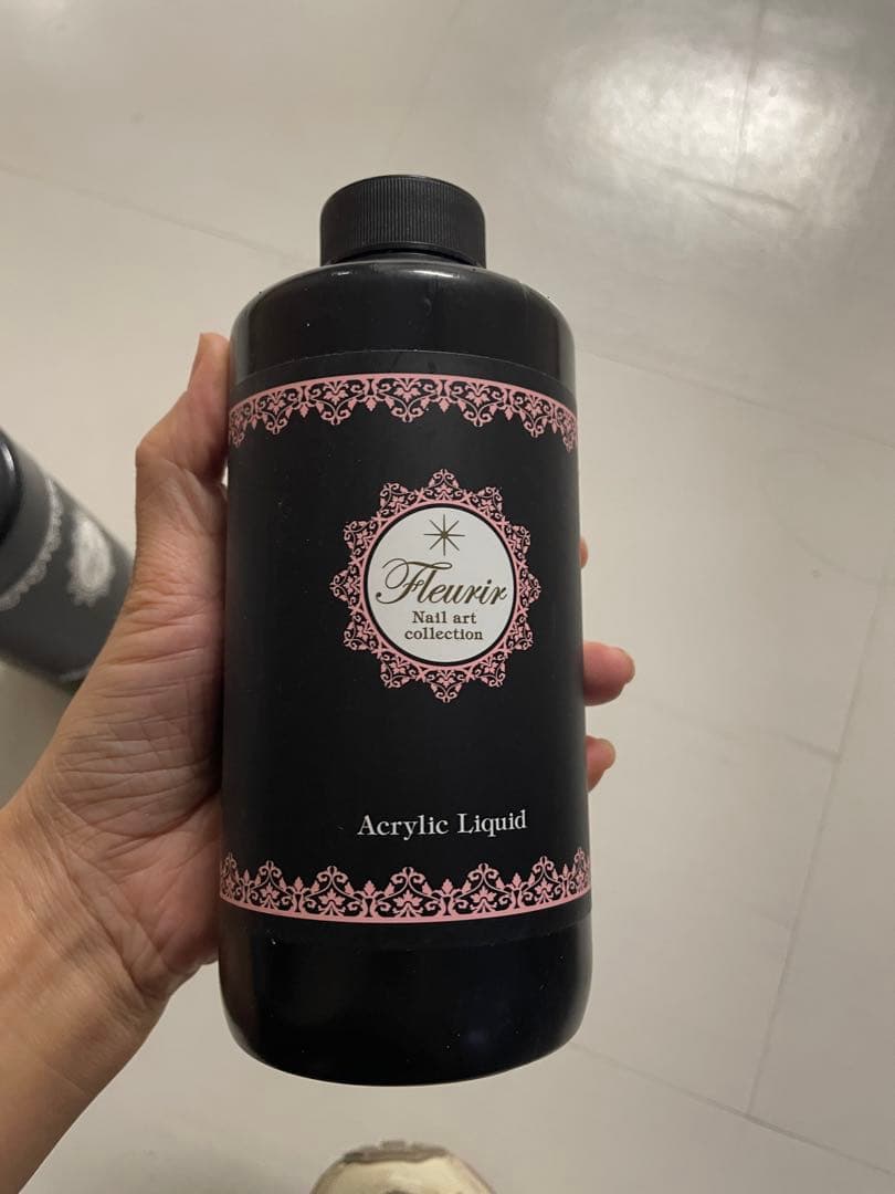 Fleurir ネイルアート ホワイトリキッド アクリルリキッドセット