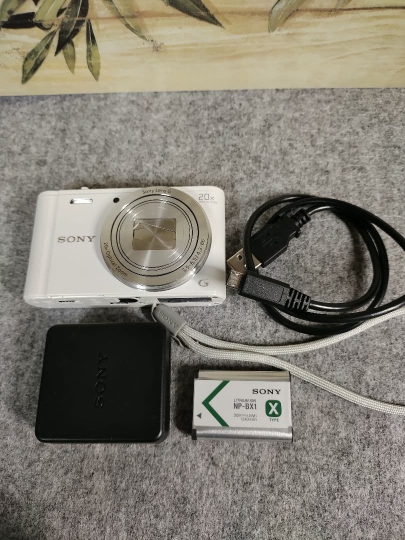SONY サイバーショット dsc-wx350 （白）