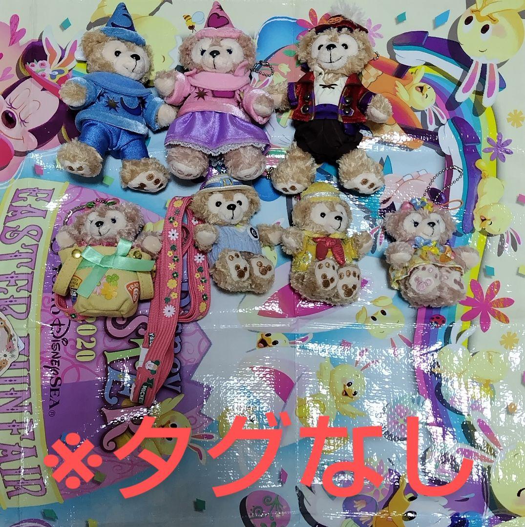 ☆専用☆ダッフィー シェリーメイ ぬいぐるみバッジ コスチューム まとめ