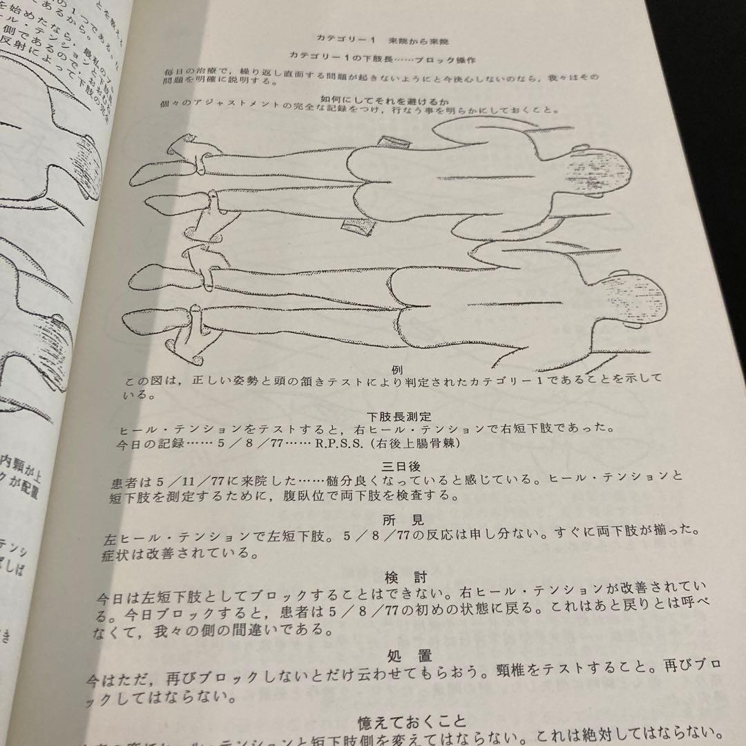 絶版！激レア！カイロプラクティックSOT1979版！