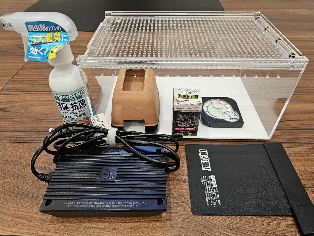 レオパ レプタイルボックス gex ヒーティングトップ 暖突 セット