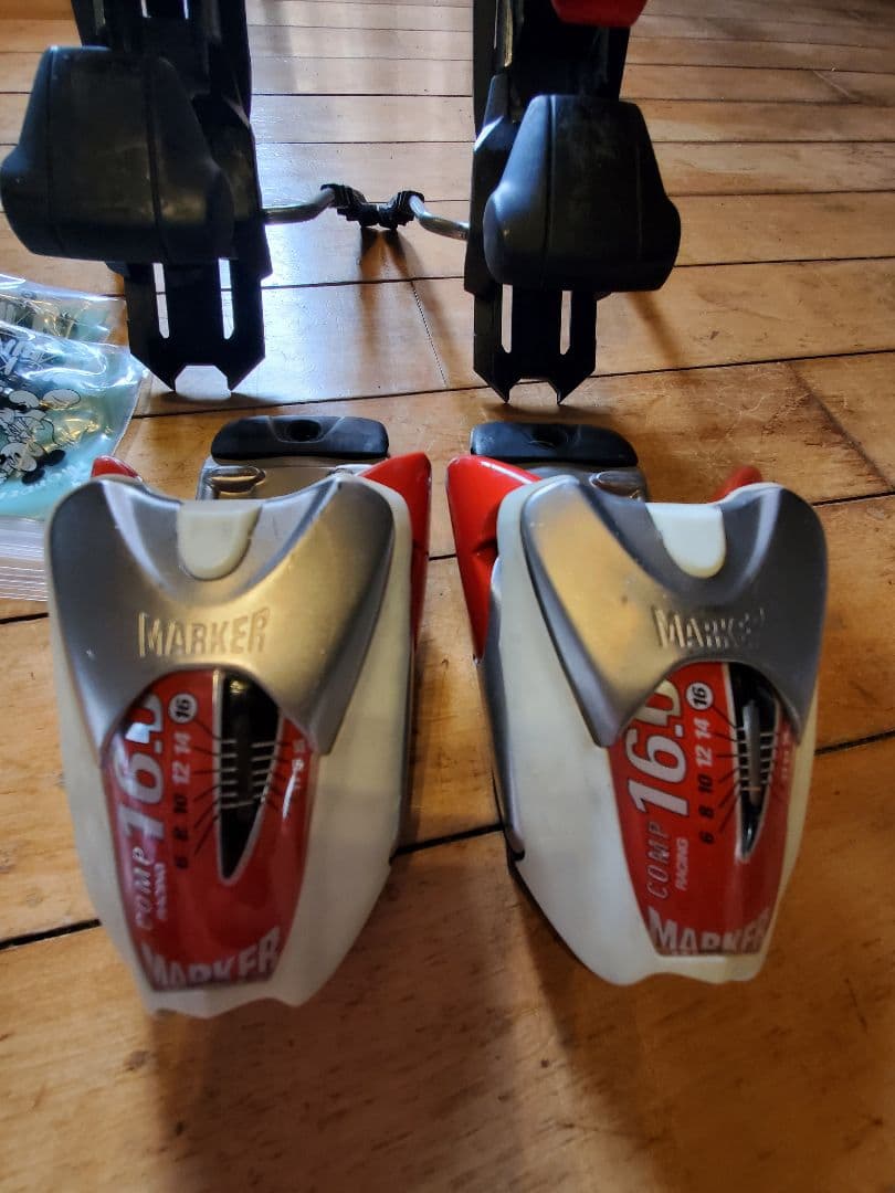送料無料マーカー　コンプ16 スキー　ビンディング　選手　SAJ デモ　レーサー