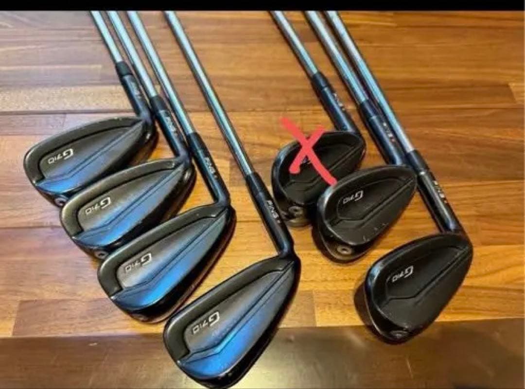 レフティPING G710 アイアンセット 6-U 6本セット