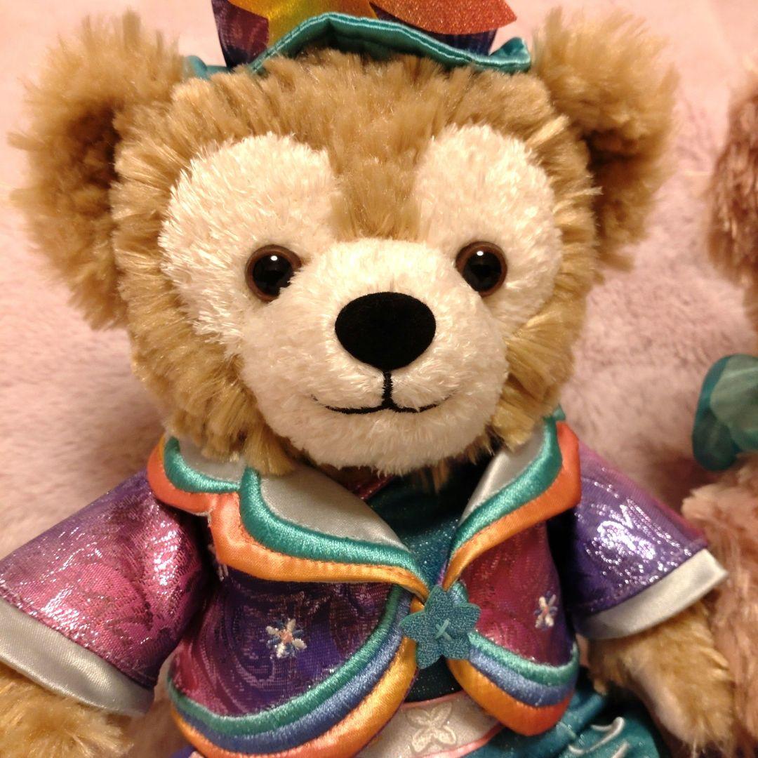 香港ディズニー2025年、ダッフィー & シェリーメイ ぬいぐるみセット