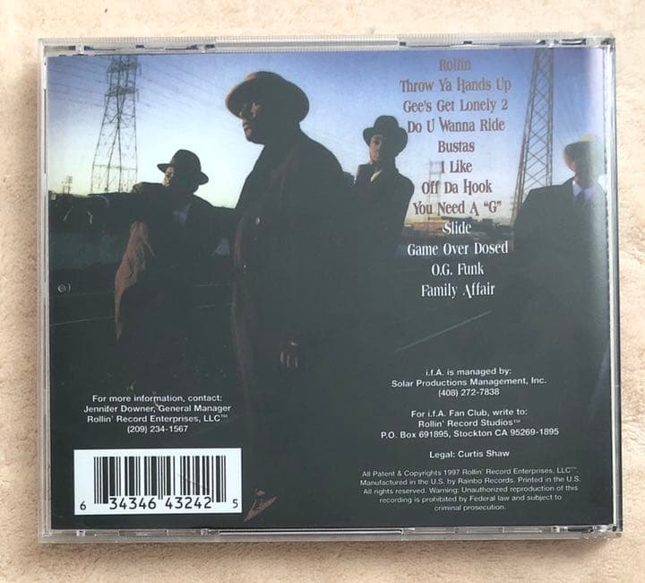 洋楽 I.F.A. / G-Rap