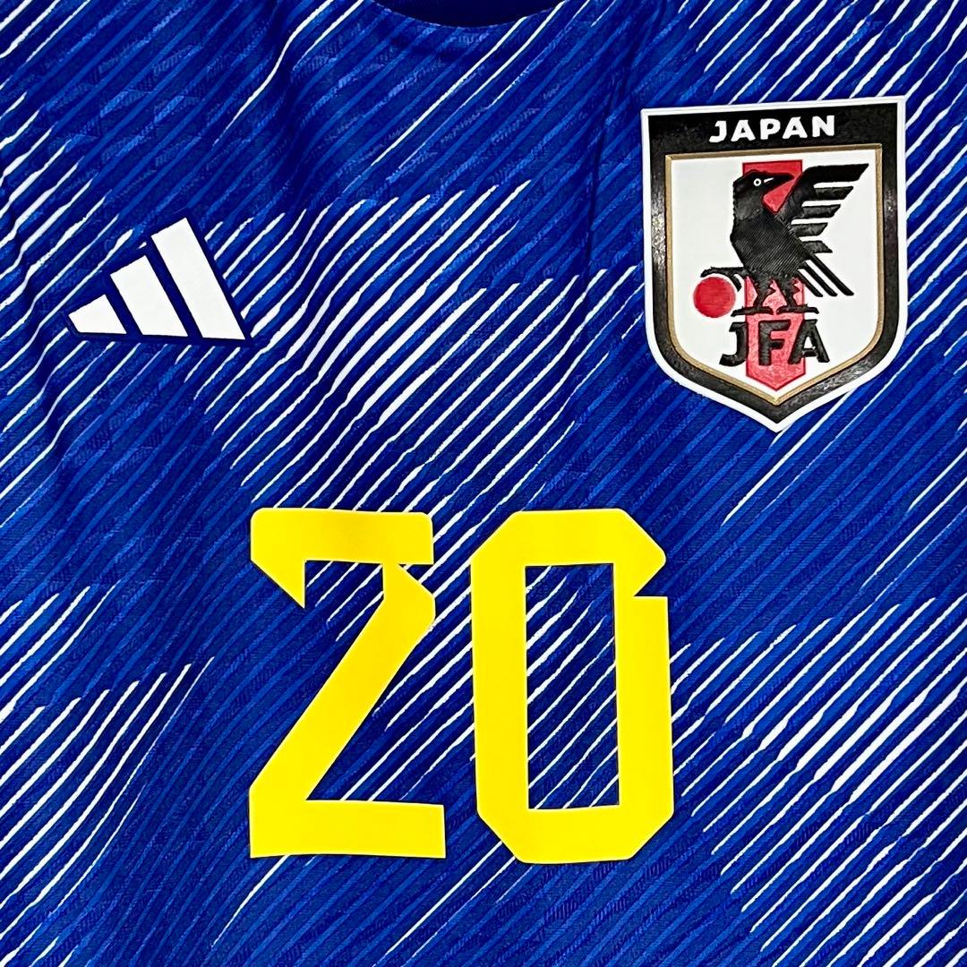 【新品/タグ付き】2022-24 日本代表 ♯20 久保建英【Lサイズ】選手仕様