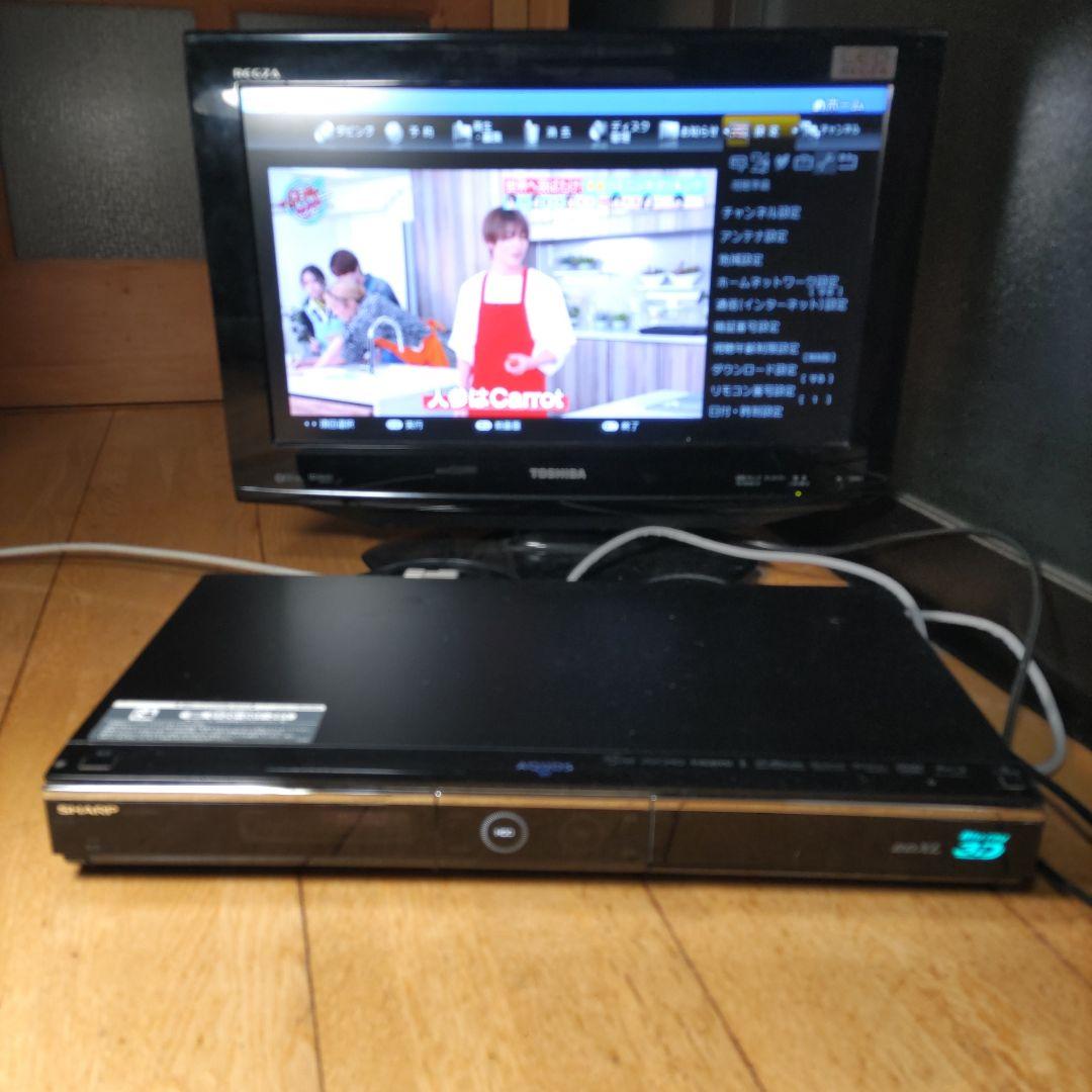 SHARP AQUOS ブルーレイレコーダー BD−HDW80　動作確認済み