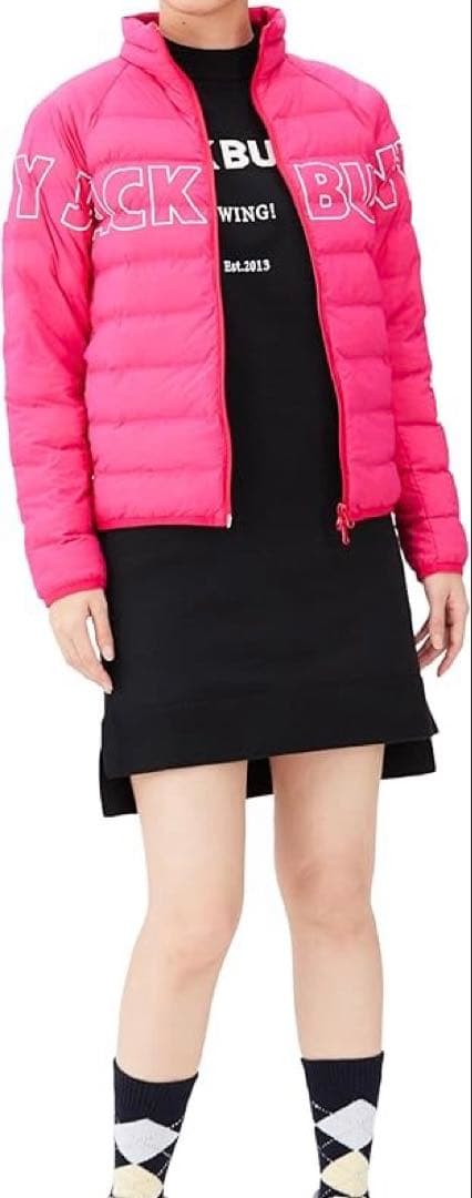 新品　ジャックバニー ナイロンタフタ 中綿 ブルゾン 1 (M) ピンク