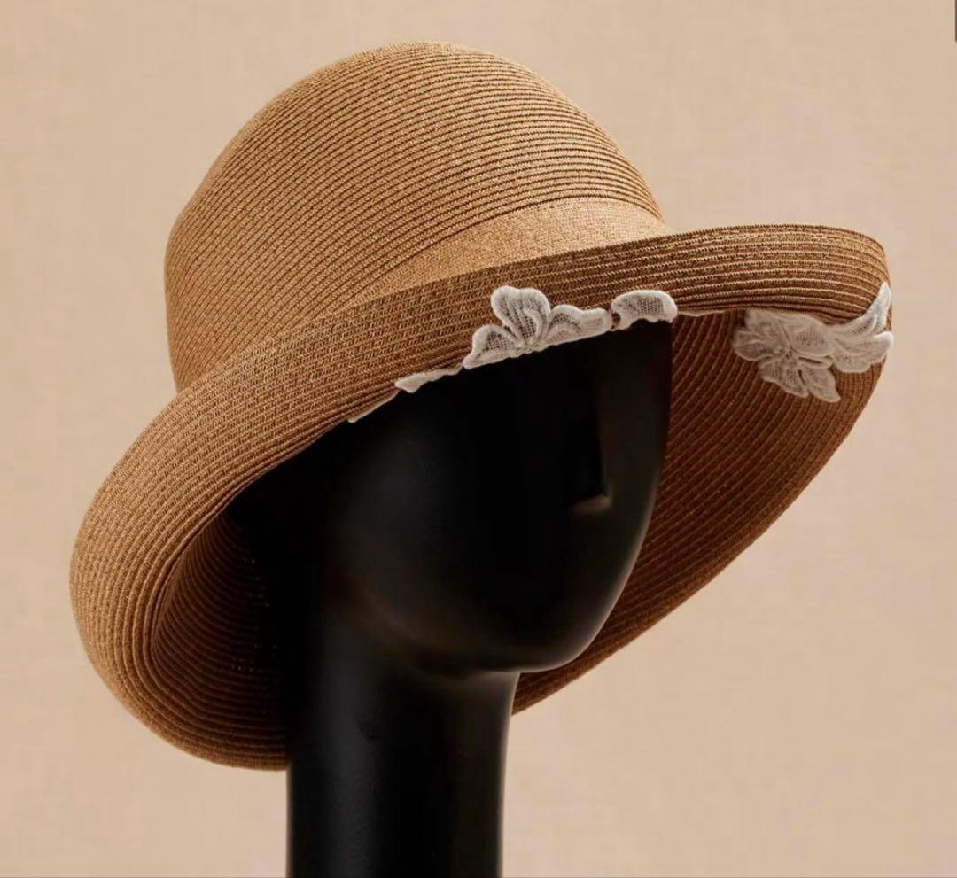 【極美品】Athena New York Amanda ハット　花柄