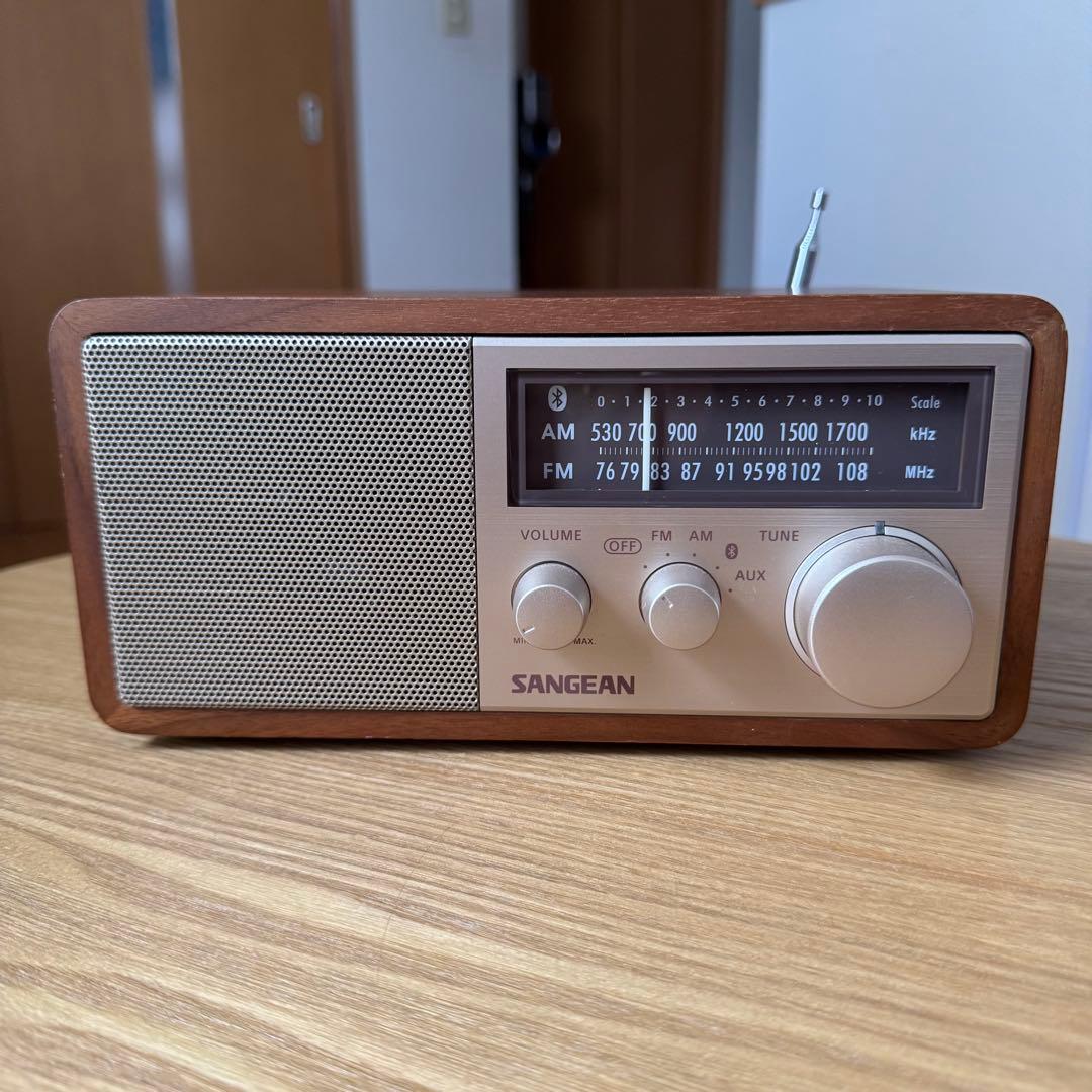 Sangean WR-302 FM/AMラジオ・Bluetoothスピーカー