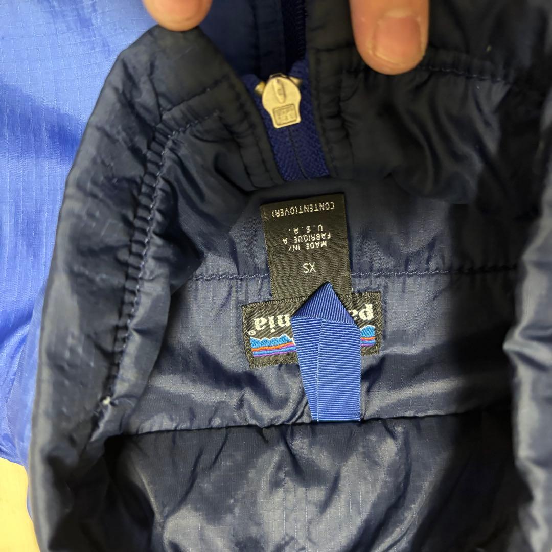 patagonia パフボールベスト　ブルー　XS usa製