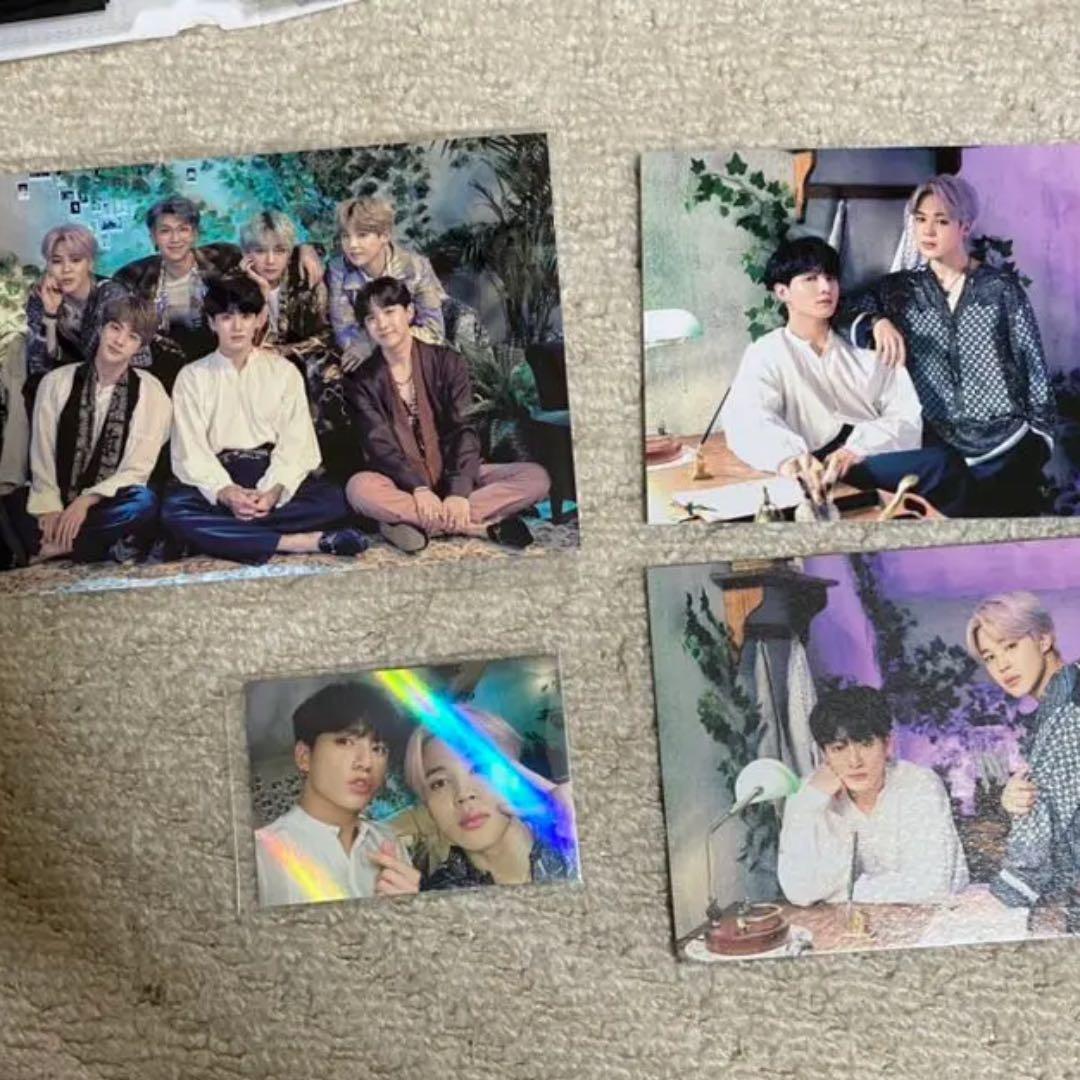 bts マジックショップ　チケットホルダー トレカ　ジミン　グク