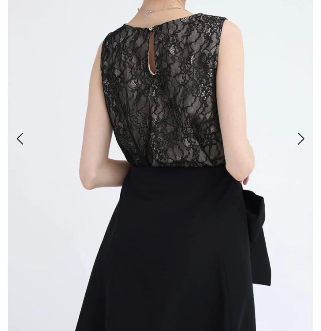 もぴ様【新品】Rire Feteのレースブラウス×ラップスカートレイヤードロング