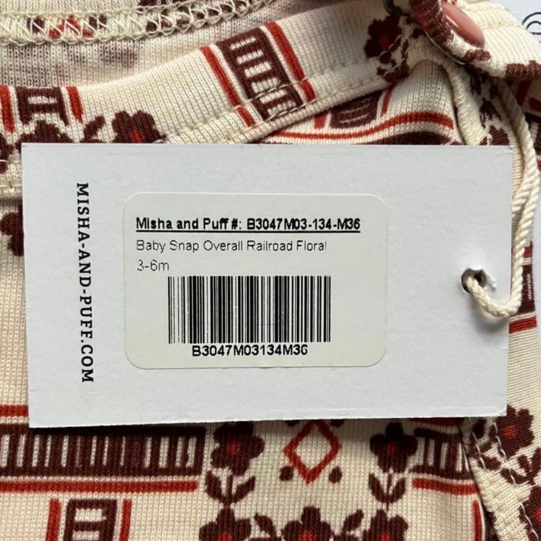 misha&puff Baby Snap Overall 花鉄MTO/ 3-6m