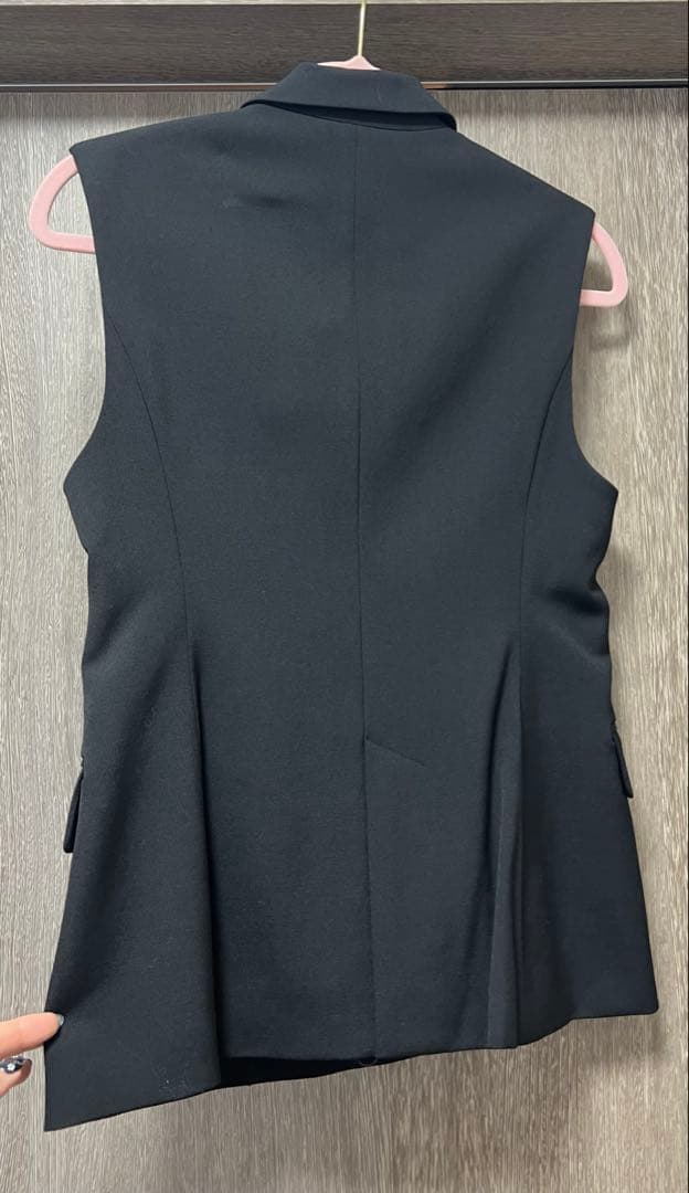 超美品　ESTNATIONロングベスト・ジレ