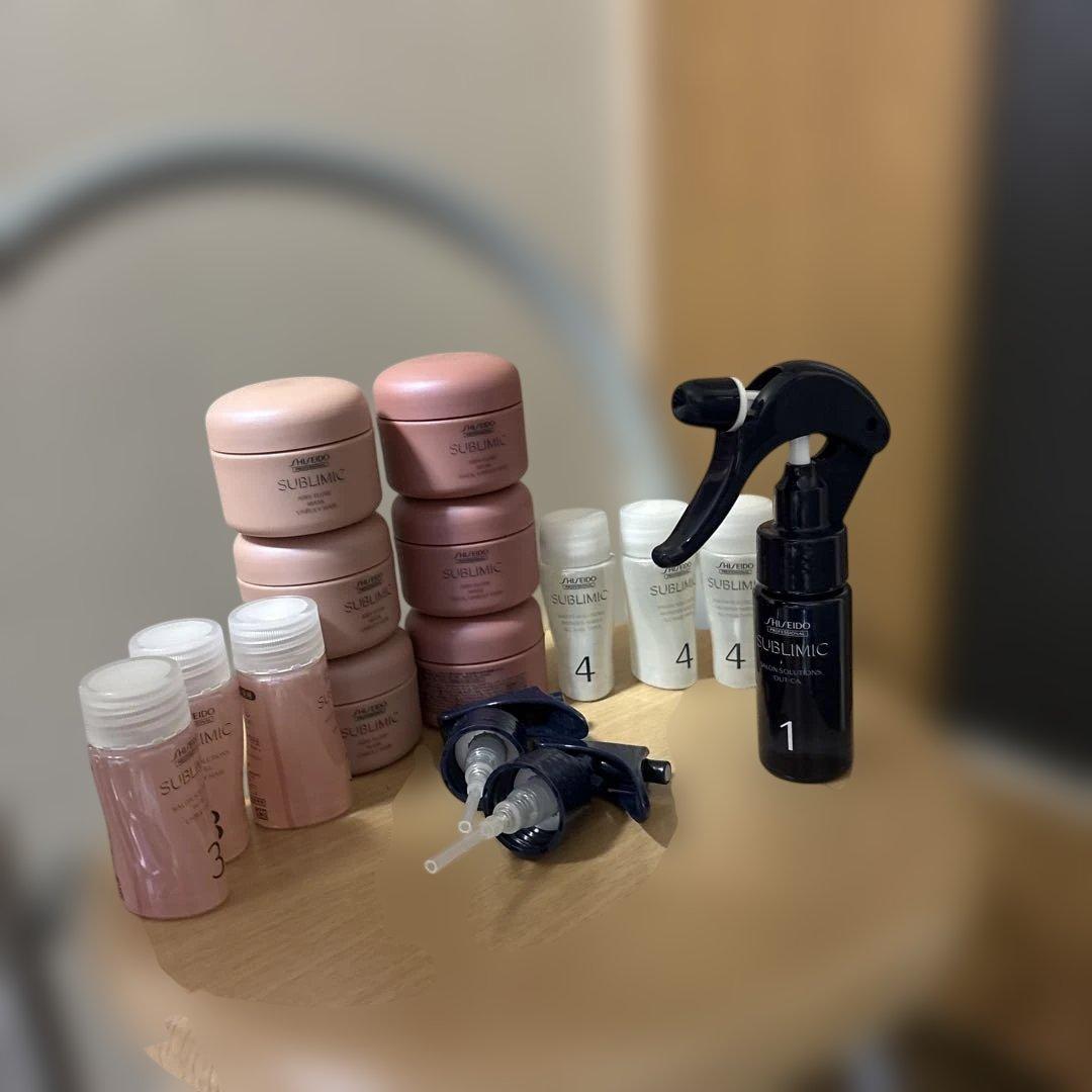 未使用　サブリミック　サロンソリューションヘア詰め合わせ