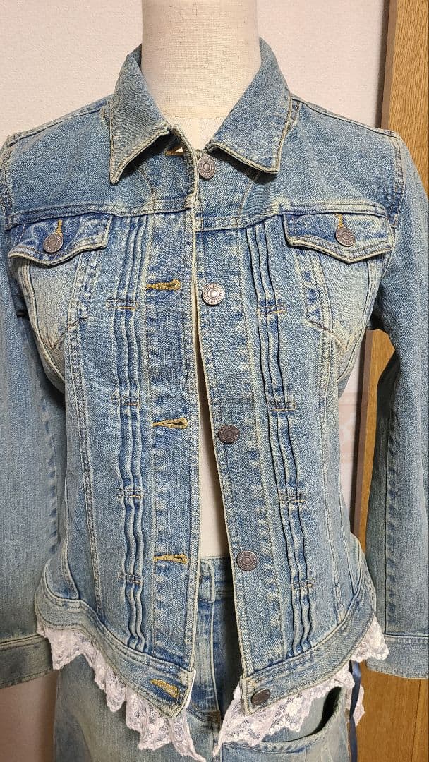 ✩すずよ様✩ ピンクハウス PINKHOUSE デニムジャケット＆スカート