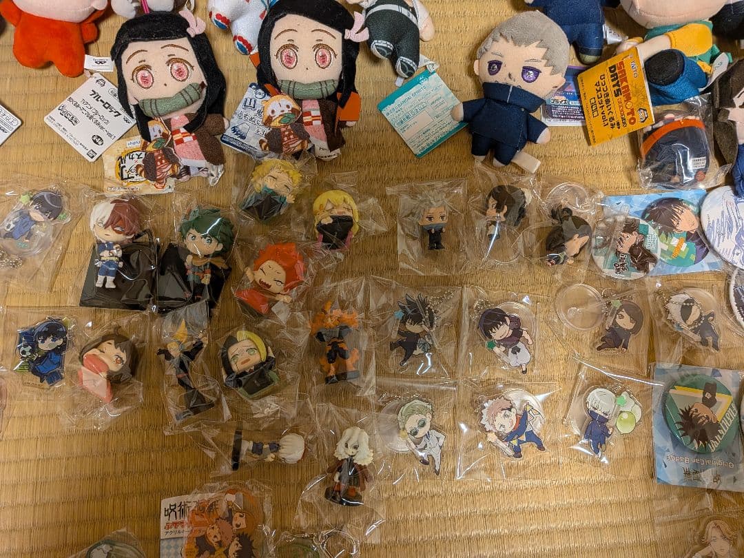 ジャンプ　鬼滅の刃　呪術廻戦　チェンソーマン　ブルーロック　ジョジョ　約207個