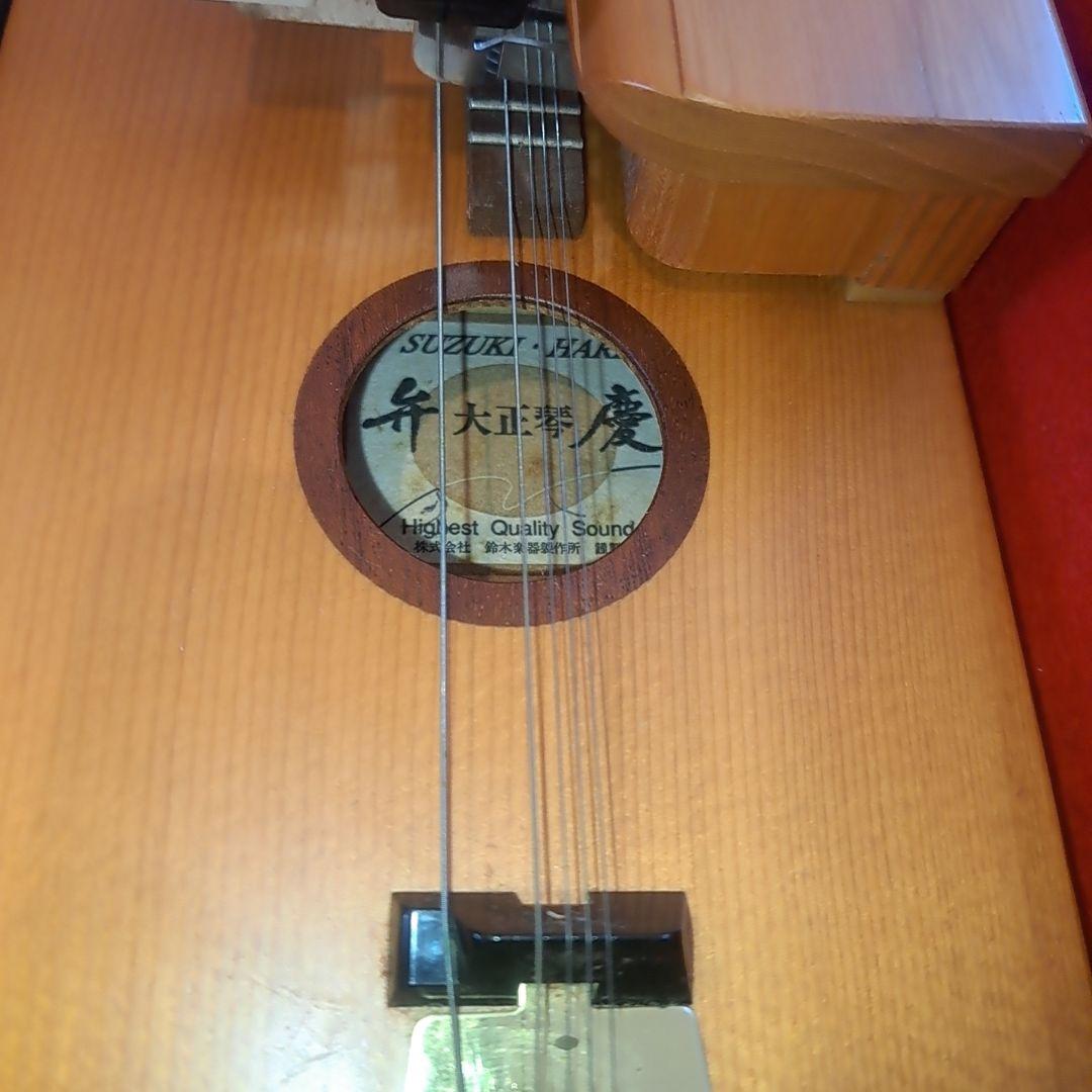 美品　SUZUKI スズキ 高級　大正琴　電気大正琴 弁慶