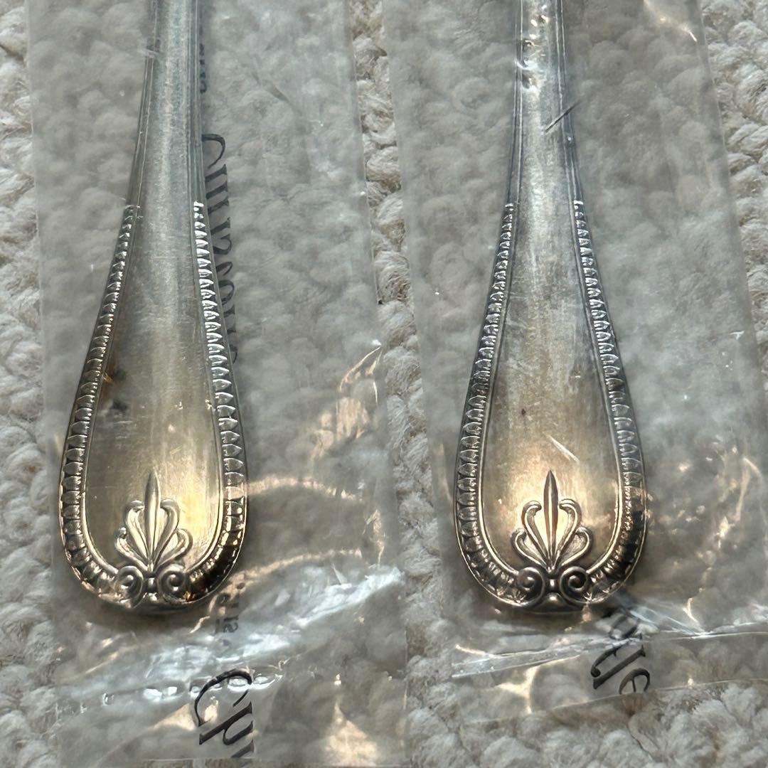 新品未開封品　クリストフルシルバー　マルメゾン　ケーキフォーク　2客セット