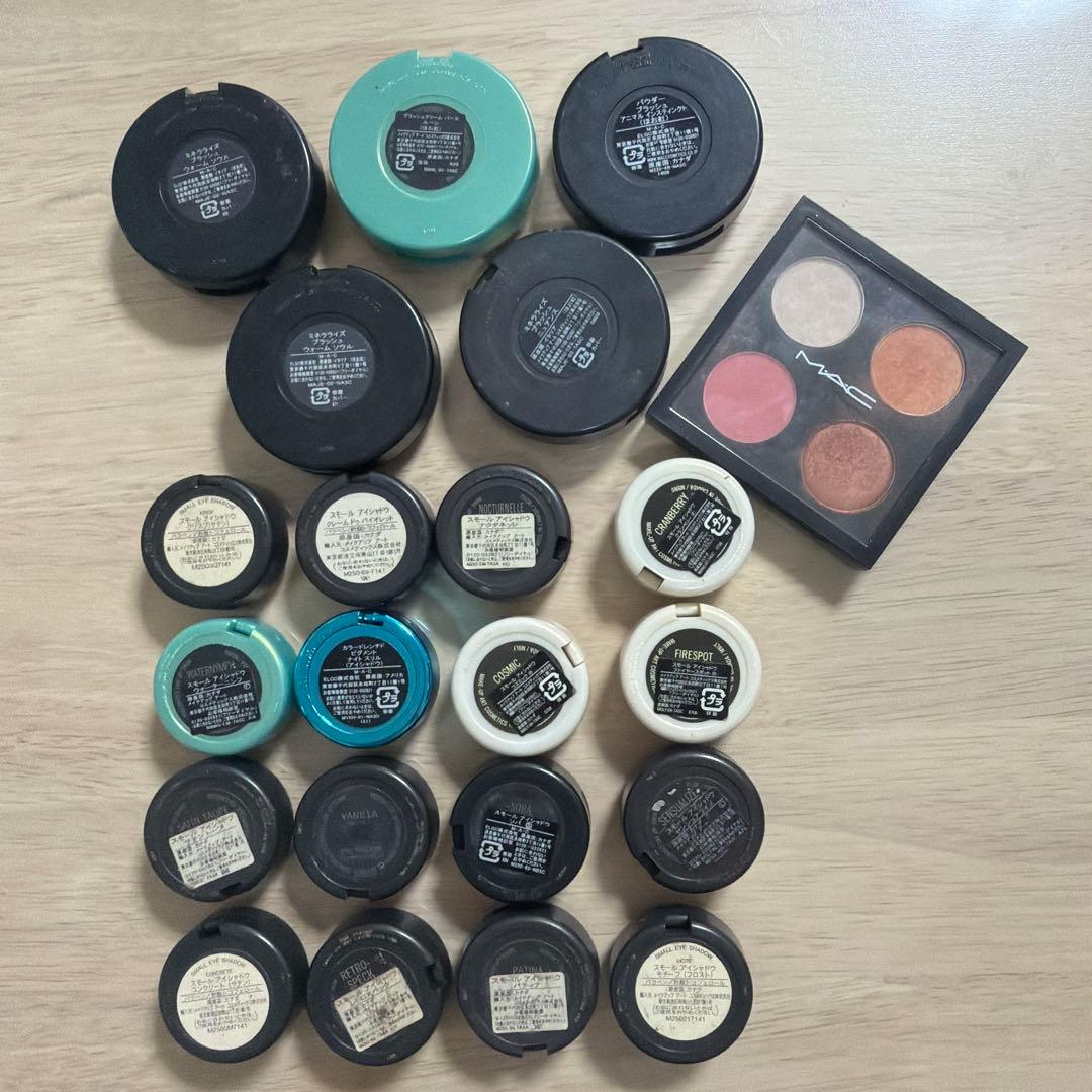 MAC　マック　アイシャドウ　チーク22点セットまとめ売り