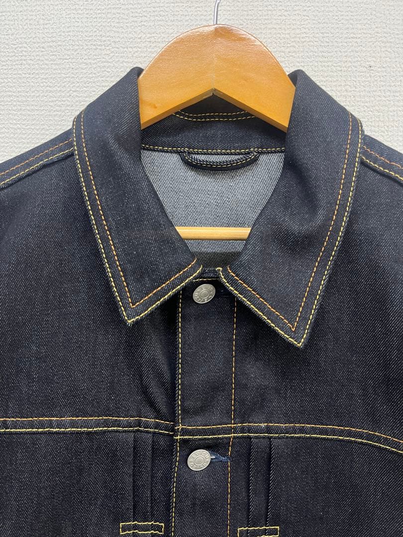 EVISU エクリュカモメプリント リラックスフィット デニムジャケット