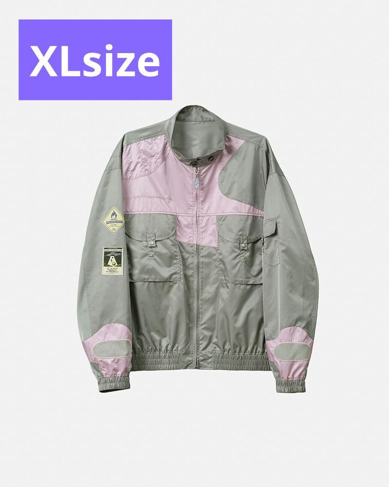 ずとまよ コズミックどろ団子ツアー コズミックナイロンジャケット モスグリーン