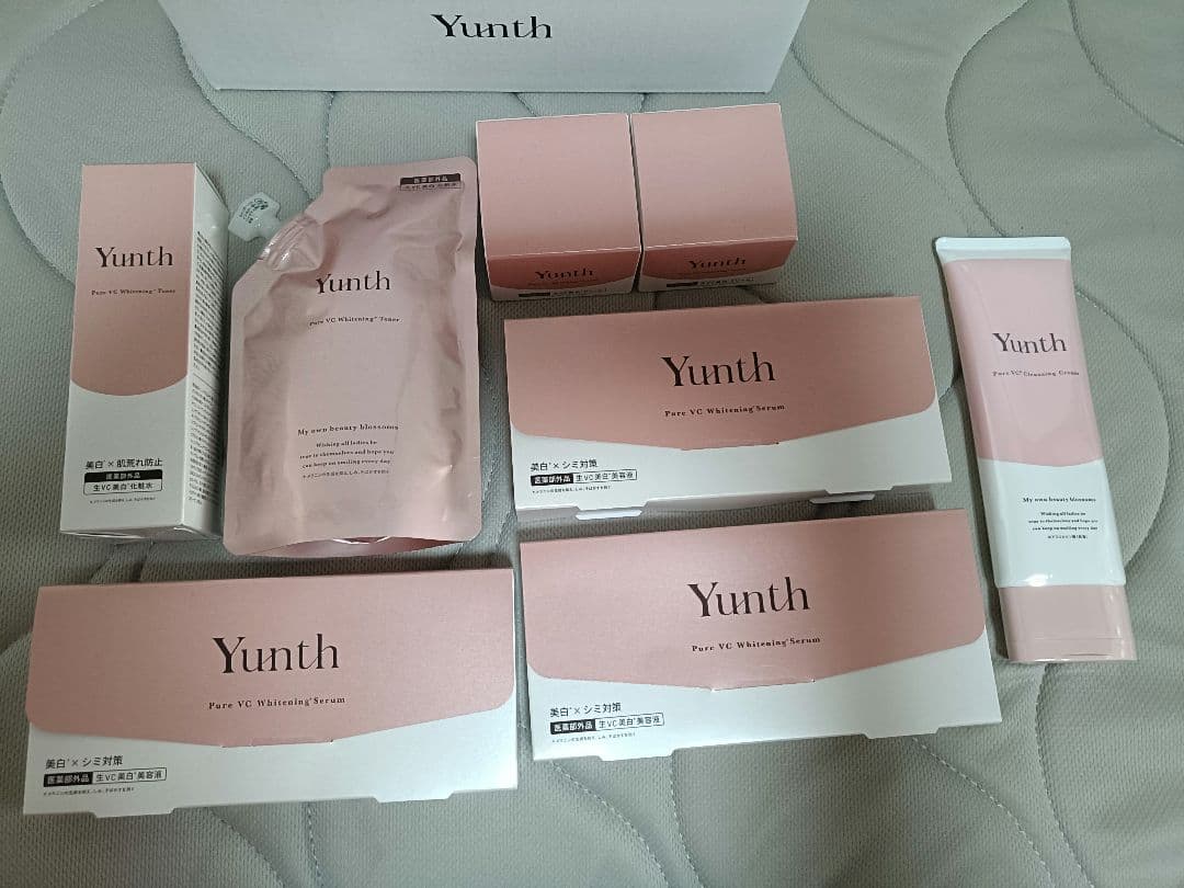 Yunth★基礎化粧品セット 化粧水 クリーム 美容液他